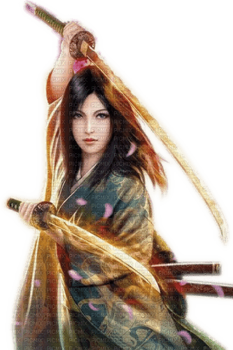 Rena Asian Warrior Kämpferin - png gratis
