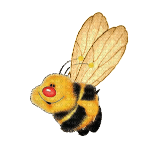 Bee.Abeille.Abeja.gif.Victoriabea - Kostenlose animierte GIFs