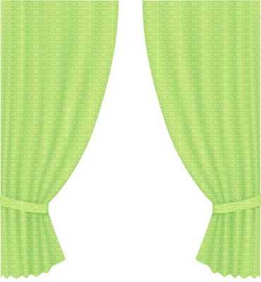 Kaz_Creations Deco Curtains Green - 無料png