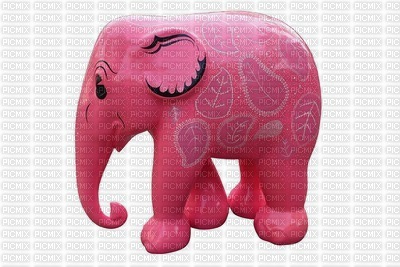pink elefant - Free PNG