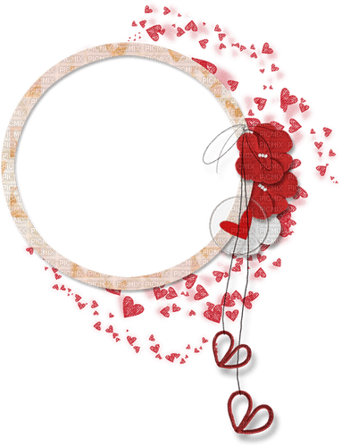Circle red ❤️ elizamio - nemokama png