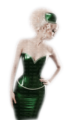 Kaz_Creations Woman Femme Green - δωρεάν png