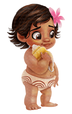 baby moana - 免费PNG