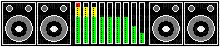 speakers pixel - Ilmainen animoitu GIF