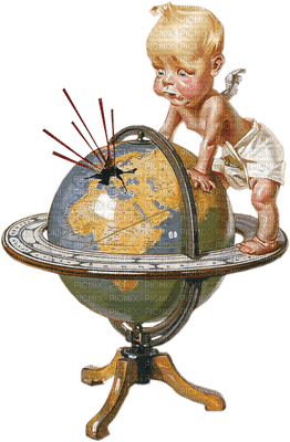Kaz_Creations Globe Baby Child - 無料png