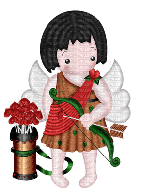 Kaz_Creations Deco Heart Love St.Valentines Day   Cupid - PNG gratuit