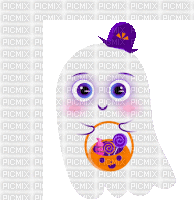 Halloween Ghost - Безплатен анимиран GIF