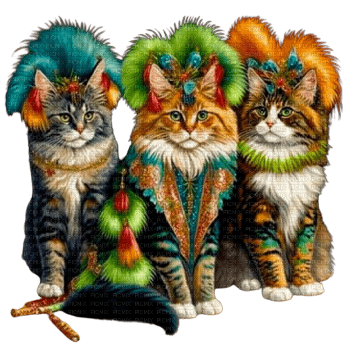 chats fantaisie - Free PNG