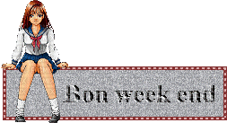 Bon Week end _Scout - Bezmaksas animēts GIF
