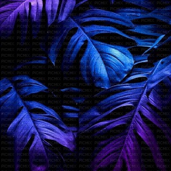 Blue Purple Leaf Background - png grátis