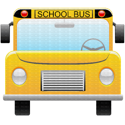 Kaz_Creations Cartoon School Animals Bus - ilmainen png