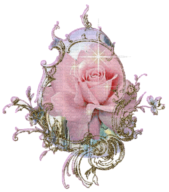 rose animée - Бесплатный анимированный гифка