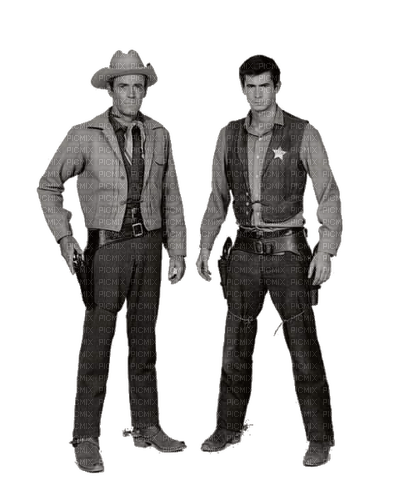 Cowboys (Henry Fonda et Anthony Perkins) - PNG gratuit