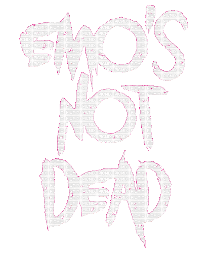 emo's not dead - GIF animé gratuit