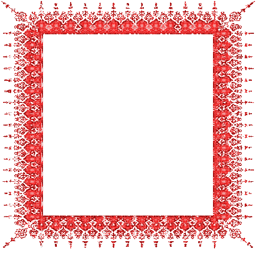 red glitter frame - 無料のアニメーション GIF
