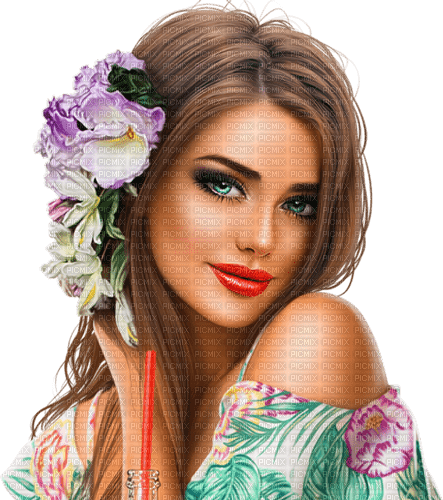 Y.A.M._Summer woman girl - δωρεάν png