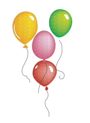 Kaz_Creations Balloons - ingyenes png