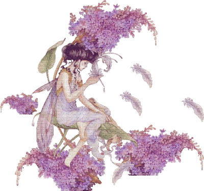 Lilac Fairy - Безплатен анимиран GIF