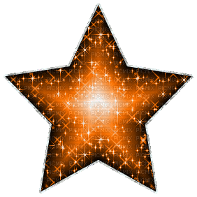 orange star - Nemokamas animacinis gif