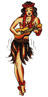 hawaiian woman bp - png grátis