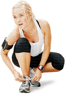 Kaz_Creations  Woman Femme Sports Fitness - PNG gratuit