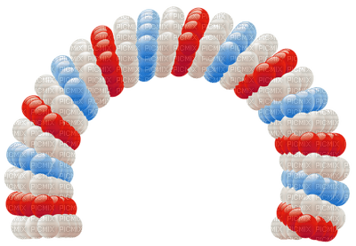 Kaz_Creations Colours Balloons Independence Day - besplatni png