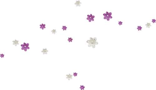 Fleurs.Flowers.Deco.Purple.Victoriabea - png ฟรี
