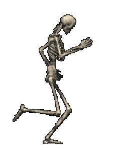 skeleton - GIF animé gratuit