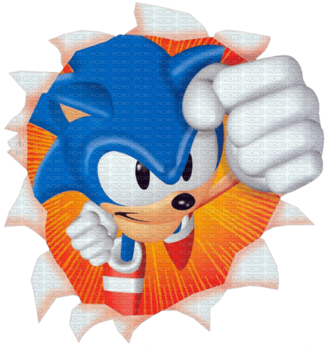 sonic popout - darmowe png