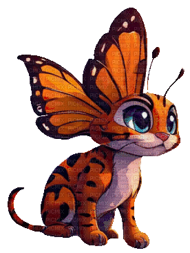 Animal mariposa - Ingyenes animált GIF