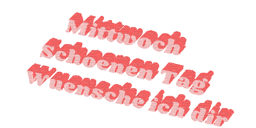 mittwoch - Бесплатни анимирани ГИФ