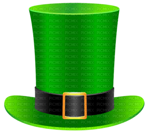 st patrick chapeau vert hat st.patrick - Free PNG