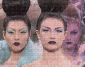 image encre femmes mode charme animé effet scintillant brille edited by me - GIF animado gratis