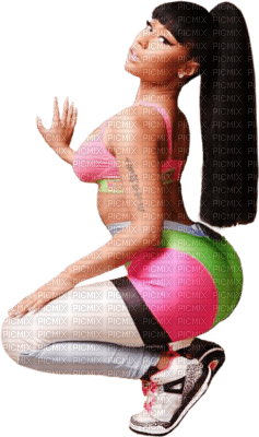 Kaz_Creations Woman Femme Nicki Minaj  Singer Music - besplatni png