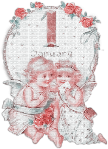 soave vintage angel children friends new year - zadarmo png