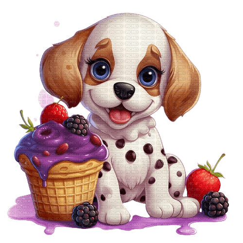 loly33 chiot glace - zadarmo png