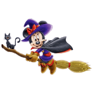 Kaz_Creations Disney Halloween Mickey & Friends - bezmaksas png