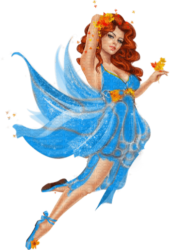 autumn fairy by nataliplus - Free PNG