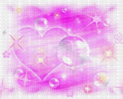 coeur et bulles roses - PNG gratuit