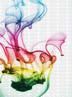 multicolore art rose bleu multicolored  kaléidoscope kaleidoscope effet encre fractale edited by me - Безплатен анимиран GIF