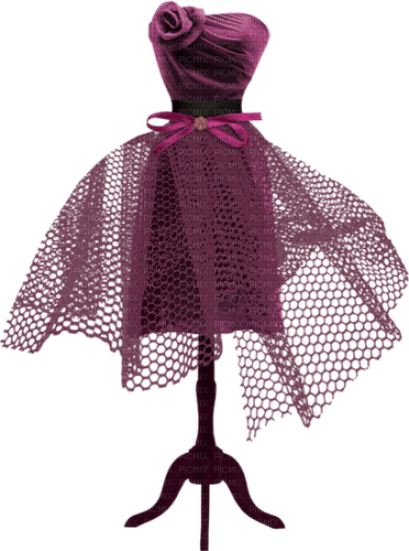 Vestido morado de mujer - δωρεάν png