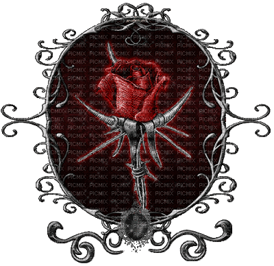 vampire rose - 免费动画 GIF