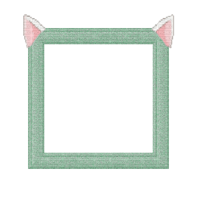 Small Mint Frame - 無料png