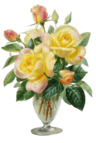 vintage flower vase - δωρεάν png