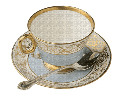 Kaz_Creations Teacup Cup Saucers - png gratis