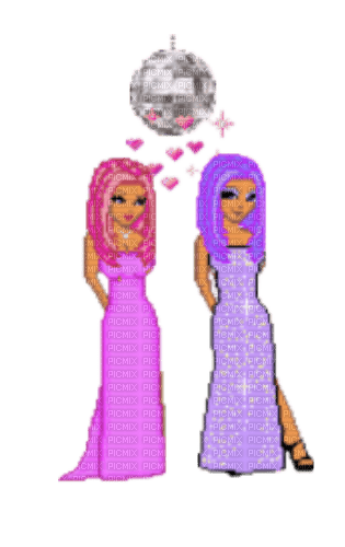 disco dollz prom - 免费PNG