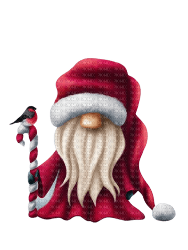kikkapink winter christmas gnome deco - png gratis