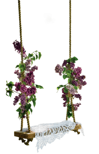 swing flowers vintage fantasy dolceluna - nemokama png