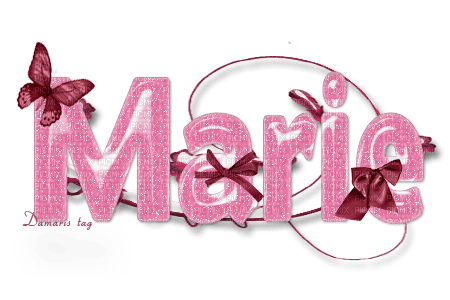 Name. Marie - zadarmo png