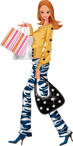 Shopping Woman - Bogusia - besplatni png